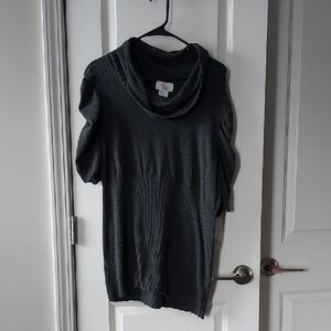 Motherhood Charcoal Cowl Neck Sweater Xl
